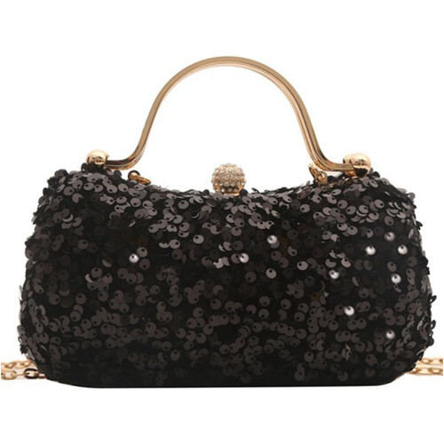 Women's Evening Handbag Elegant Sequin Top-handle Clutch