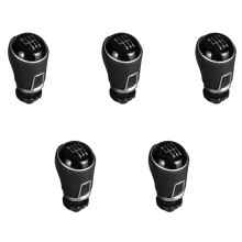 5X Gear Shift Knob Manual Gear Shifter Lever Stick Handle Level Universal 6 Speed for