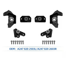 Car Front Headlight Bracket Repair Kits for - GLA Class X247 2020-2023 Headlamp Holder Mount A2478202503 L