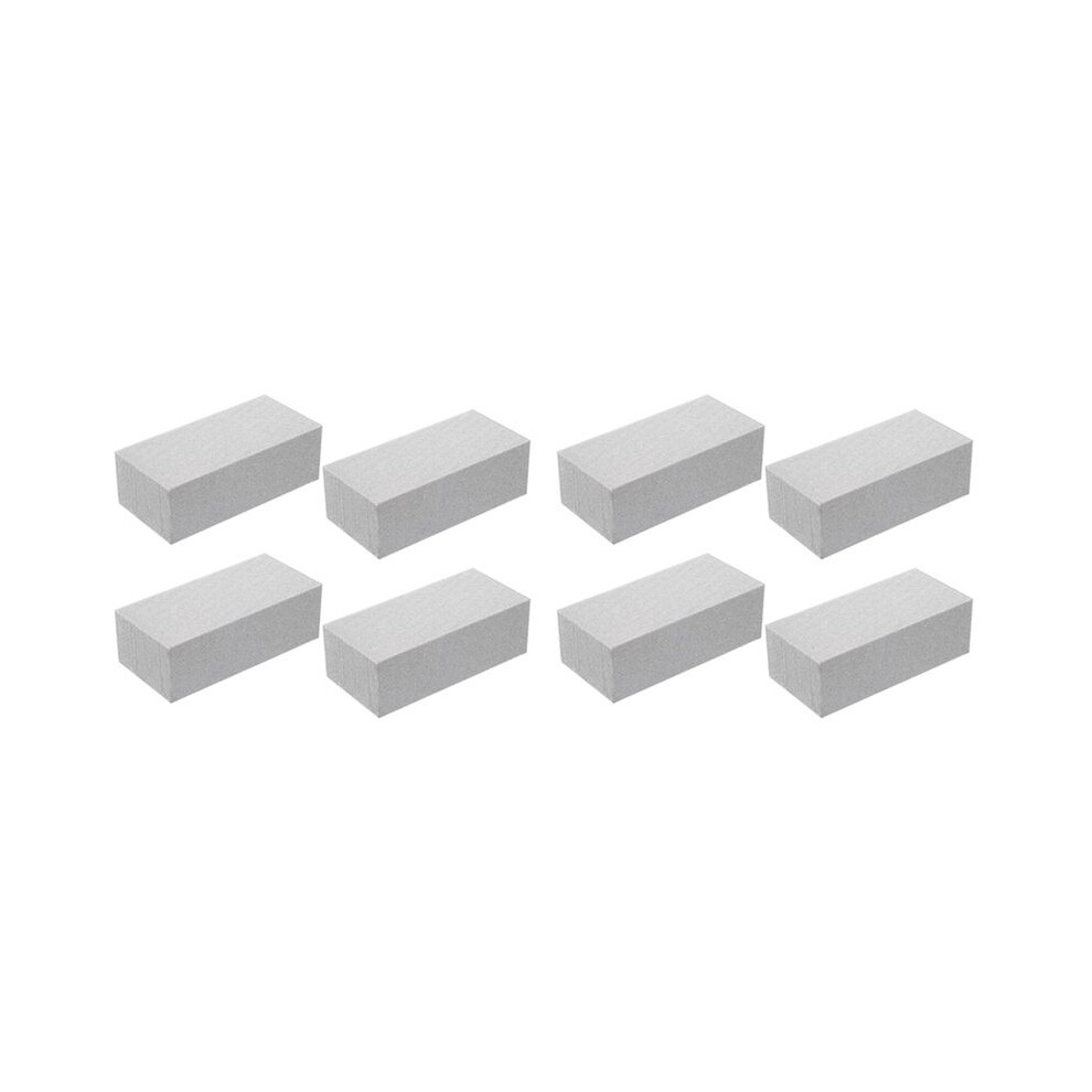 Typecat Grey 8Pcs Dry Floral Foam For Artificial Flowers Wet Floral Foam Bricks Florist Blocks For Flower Arrangement
