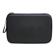 Square Table Tennis Paddle Bag Portable Hard Table Tennis Paddle Cover Bag Table Tennis Paddle Box Black