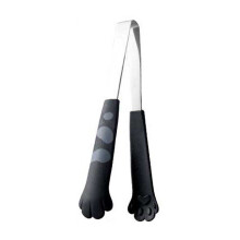 Stainless Steel Cat Paw Shape Kitchen Tongs, Ergonomic Handle, High Temp Resistance, Large Jaw Cooking Pliers for Meat, Fish, Vegetables