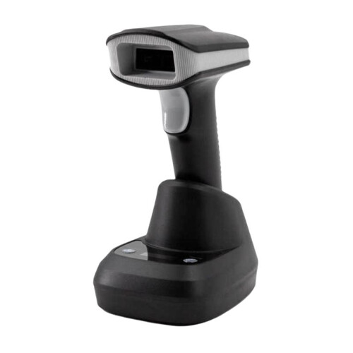 Handheld  Barcode Scanner QR Code Wireless 1D 2D Barcode Reader with Base for Supermarkets