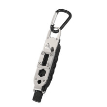Hukai Schlüsselanhänger-Multitool mit Zange, Taschenschraubendreher, kleines Multitool, Taschenwerkzeug