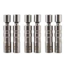 3pc 14MM & 16MM Thin Wall Magnetic Swivel Socket - 3/8-Inch Drive 12-Point Socket Removal Tool