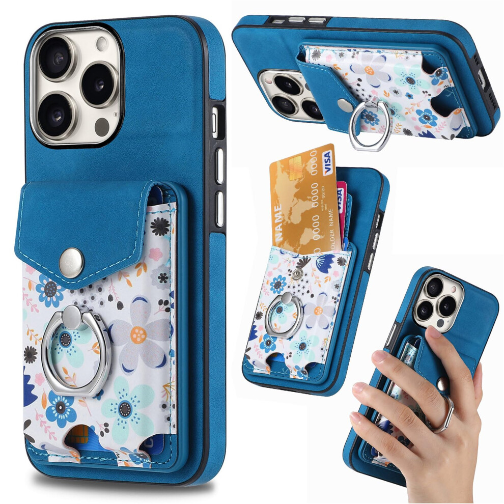 Leather Wallet Case With Magnetic Card Holder, Shockproof Tpu Bumper, Foldable Stand For Samsung Galaxy A04e 9771547583332