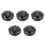 5X Motorcycle Headlight Base 7-Inch Retro Motorcycle Modified Headlight Base LED Headlight Shell Base 1