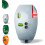 90 Red Light Level, Self-Leveling Parallel Lines, Horizontal & Vertical, Portable for Construction (Orange, 1 Pc) 1