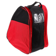 Unisex Ice Skate Bag Red Oxford Cloth 1 Pack