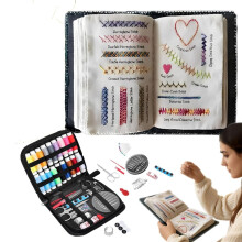 2026 Embroidery Stitch Book Kit, 106 Patterns + 86 PCS Sewing Supplies for DIY Enthusiasts