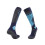 Light Blue Wool Ski Socks Unisex Thick Warm Towel-Bottom 1