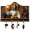 DAMAI Wooden Multifunctional Home Key Holders 1