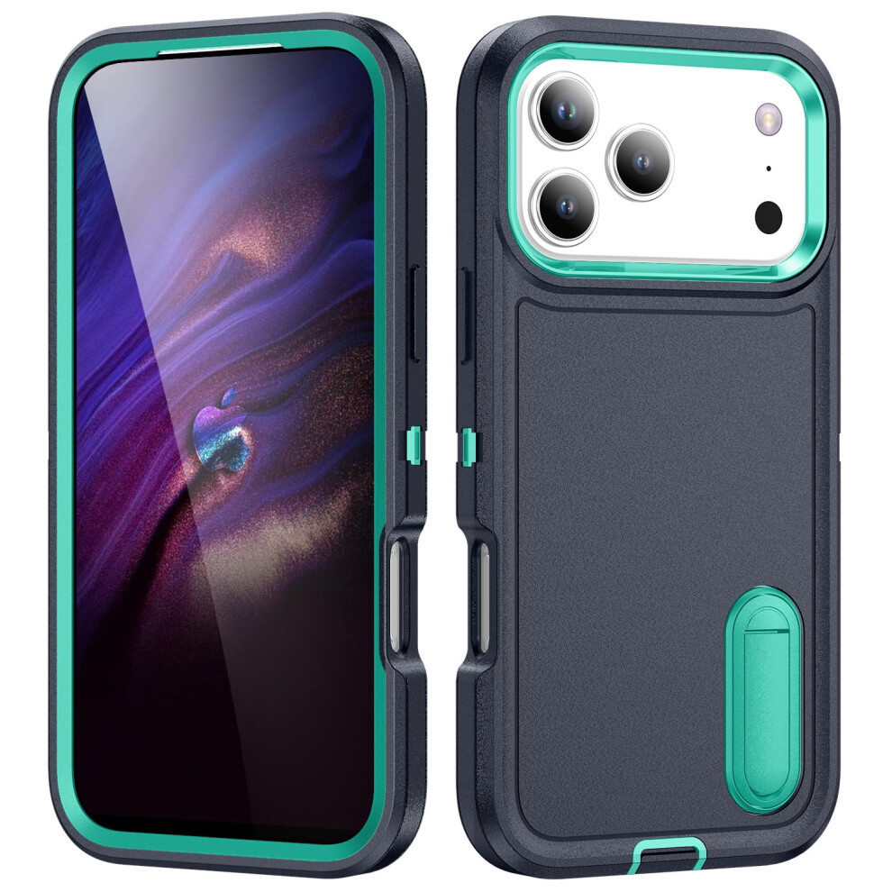 Kickstand Case For Compatible With Iphone 17 Pro Â Shockproof, Dropproof, Slim & Rugged, Pocket-Friendly, Built-In Kickstand 9479868054356