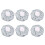 6X IspåSe för Pain Relief 9 Tum Pentacle, Vit 1