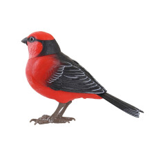 Realistic Singing Chirping Robot Bird Toy With Voice Control, Battery Operated Animated Bird For Home Decoration And Entertainment