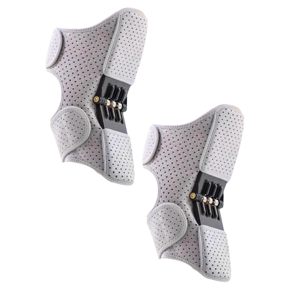 2/1pcs Knee Support Booster Brace, Spring-Powered Joint Support for Climbing Stairs, Squatting Assistance for Elderly