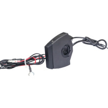 Carregador para motocicleta, acessórios para motocicleta, carregador portátil veicular USB duplo resistente à água de 12V para smartphones.