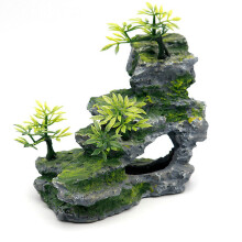 Artificial Resin Coral Reef Aquarium Ornaments Landscaping Fish Tank Decor Home