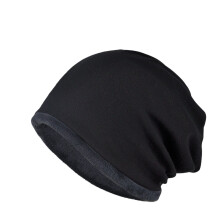 Men Women Winter Warm Ski Hat Windproof Short Plush Lining Beanie Cap