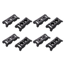 8 Piezas ESC Administrador Cable Motor Hebilla de Abrazadera Fija de Alambre Prevenir Enredados Herramienta de Clip de Línea para Coches Modelo RC
