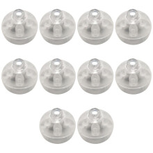1000 x Round Led Flash Lamp Balloon Light Long Standby White