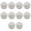 1000 x Round Led Flash  Lamp Balloon Light Long Standby  White 1