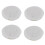 4X Car Van Valeting Polisher Buffer Lamb Wool Polishing Pad 6 Inch 2