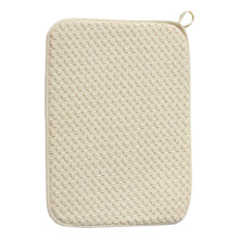 Absorbent Washable Microfiber Drain Pad for Kitchen Counter, 23.6"x17.7", Solid Color Dish Drying Mat