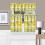 Lemon Kitchen Curtains Set 3-Piece 54x36 inch 1