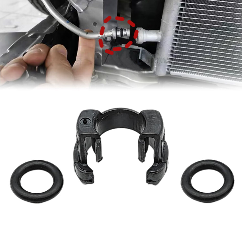 2X Toyota A/C Condenser Hard Line Lock Clamp Clip 88718-1E150, Compatible With 2016Â2022 Camry, Corolla, C-Hr, Highlander, Prius, Rav4 9028731611105