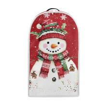 Housse pour robot culinaire, motif bonhomme de neige, 1 pièce, anti-éclaboussures, résistante à la décoloration, pour usage domestique