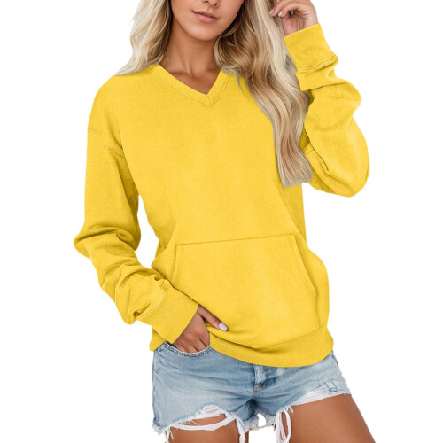 Fleece pullover sweatshirt blødt termisk vintertøj 1-pak