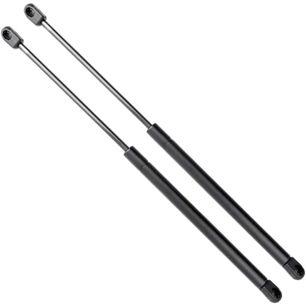 2Pcs Hood Lift Supports For Jeep Liberty 2002Â2007 (10.47" Compressed), Smooth Steel, At146294/55360411Aa, Compatible With Jeep Silver 9028731613185