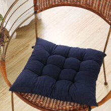 Chair Cushions for Dining Chairs Solid Color Frosted Cushion office Student Winter Seat Cushion