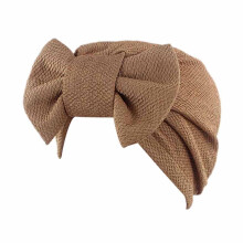 iOPQO Turbans for Women, Head Wraps for Cancer Patients, Hair Coverings & Accessories, Khaki, One Size