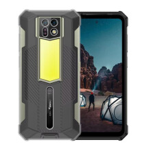 Clear Phone Case for Ulefone Armor 24, Shockproof Transparent Silicone Cover with Raised Edges and Slim Grip