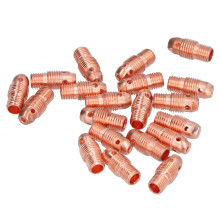 TIG Collet Body 20Pcs for PTA Welding Torch 13N24 13N 796F WP‑9F 2.4mm Aussie