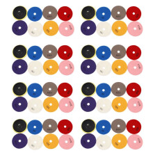 64Pcs Diamond Polishing Pads 4 Inch Wet/Dry Set for Granite Stone Concrete Marble