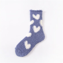Women's Socks Warm & Cozy For Women Stocking Stuufers Fuzzy Plush Sleeping Slipper Socks Soft Warm Fabric,Blue Women's Accessories Socks