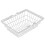2Pcs Compact Silver Wire Basket Storage Container for Desk Use 11