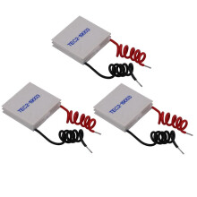 3X TEC2-19003 Thermoelectric Cooler Peltier 30X30mm 19003 Double Elements Module Electronic Cooling Sheet