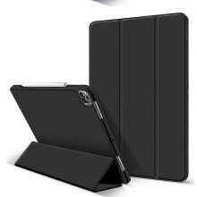 (BLACK) Protective Case For iPad Pro 12.9inch Case With Pencil Holder