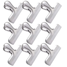 6 Pack Bag Clips, Stainless Steel Chip Clip, Chip Clips Bag Clips Food Clips, Bag Clips for Food