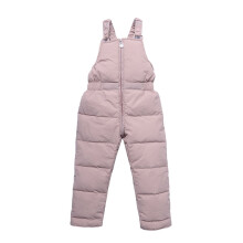 Småbarns snøbukser barn baby gutt jente vinter ermeløs kjeledress varm lett dunjumpsuit med glidelås snødress 6 måneder-4 år