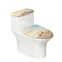 Toilet Seat Covers Starfish Pack of 2 Universal for Bathroom Adjustable Toilet Top Cover