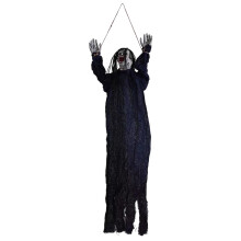 Halloween Hanging Ghost, Creeping Ghost Decoration, Outdoor Indoor Decor, Eerie Halloween Props, Realistic Ghost Design, Halloween Party Decorations