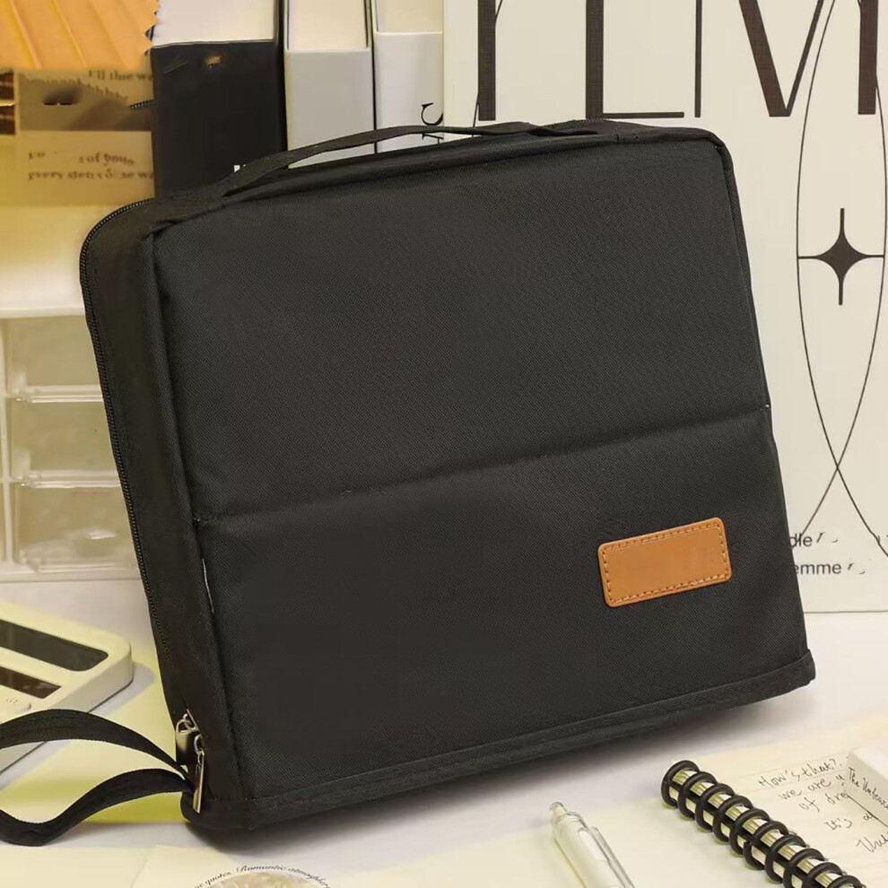 Standing Makeup Bag, Portable Vertical Organizer with Handle â Large Capacity Travel Toiletry Bag for Men & Women, Compatible with All Cosmetics