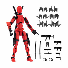 Figurină de acțiune Titan13 2025Upgrade – Jucărie robot mobilă, cu articulații multiple, imprimată 3D, Nova13Set, decor de birou și cadou