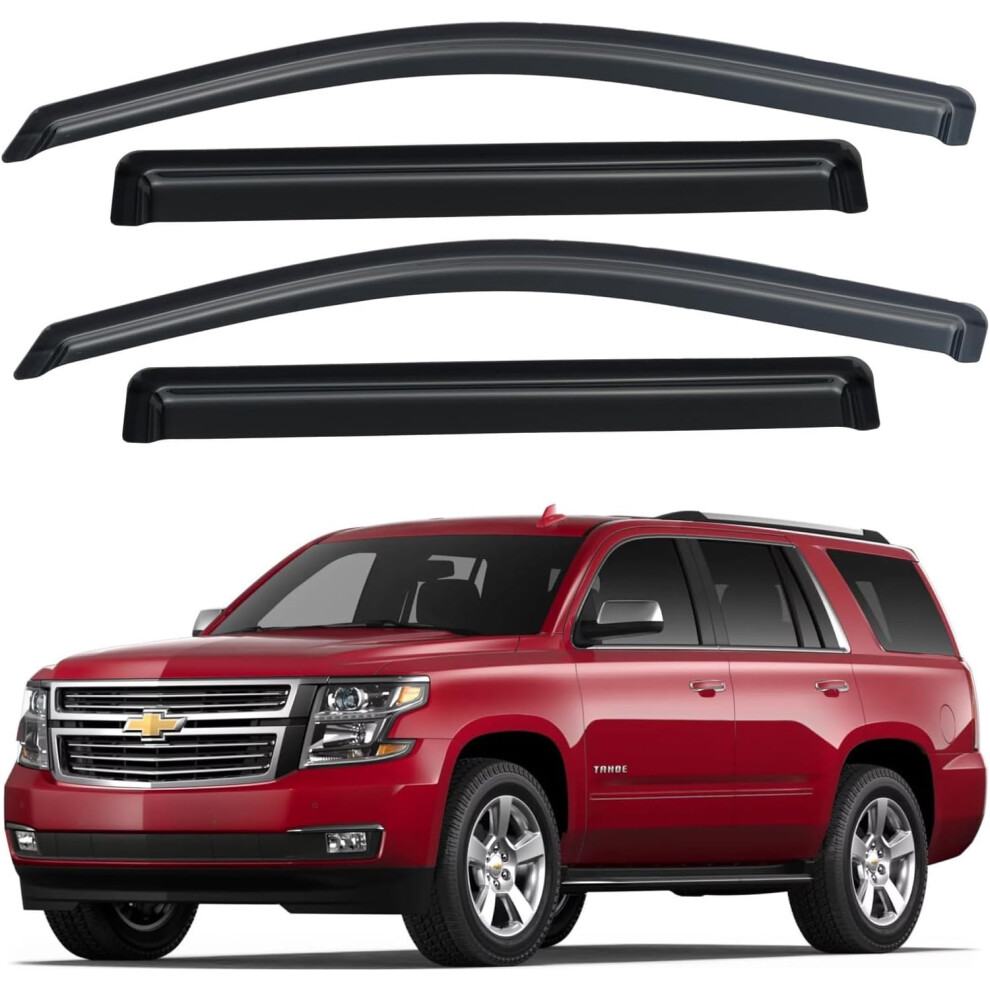 Window Visors For 2015Â2020 Chevy Tahoe Gmc Yukon 959110625187