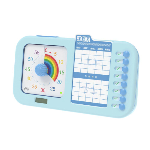 Noiseless Visual Clock For Kids And Adults With Adjustable-L